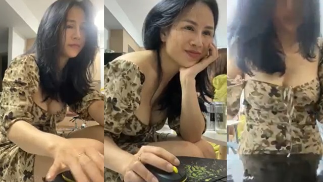 Chị máy bay vú đẹp thích show ti lắm